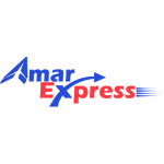 amar express courier tracking logo