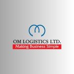 om logistics courier tracking logo